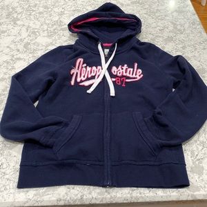 Aeropostale zip up jacket size medium
